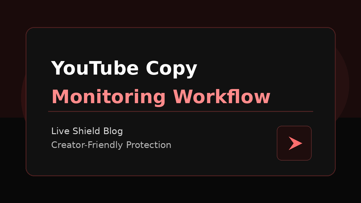 YouTube stream monitoring visual